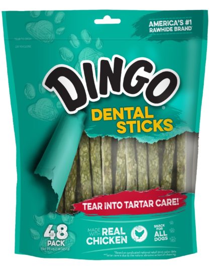 Dingo Dental Sticks Snack Para Perros