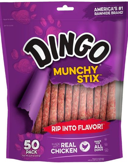 Dingo Munchy Stix Snack Para Perros
