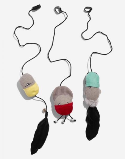 Zee Dog Finger Puppets Juguete para gatos