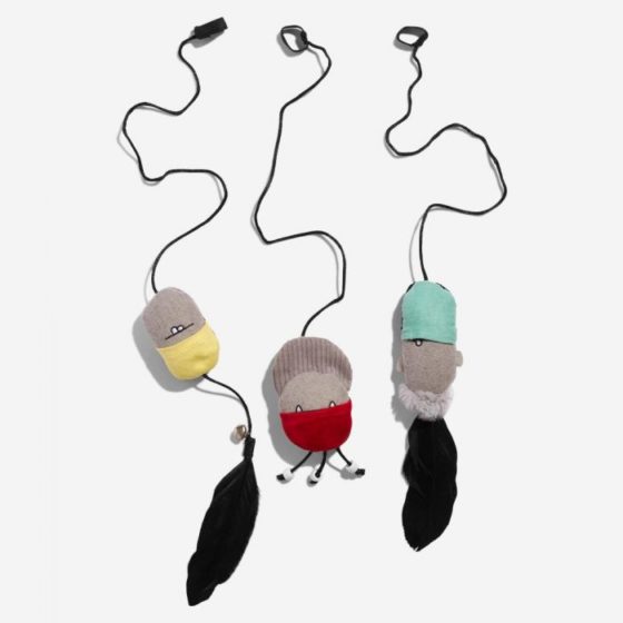 Zee Dog Finger Puppets Juguete para gatos