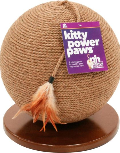 Rasguñador Prevue Pet Kitty Power Paws Esfera
