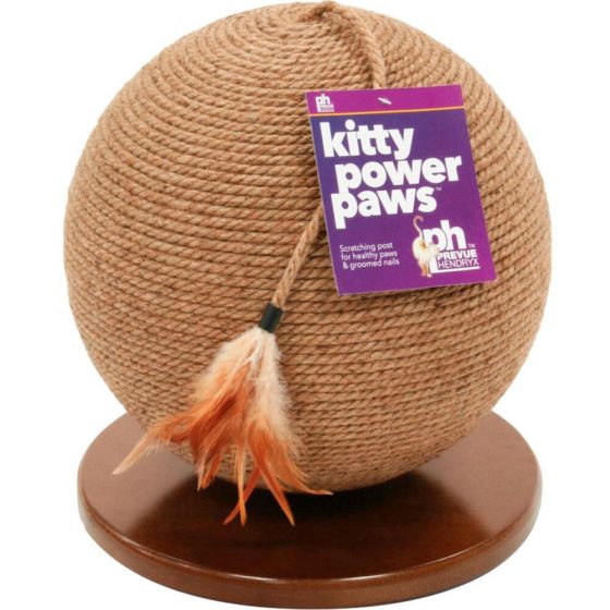 Rasguñador Prevue Pet Kitty Power Paws Esfera
