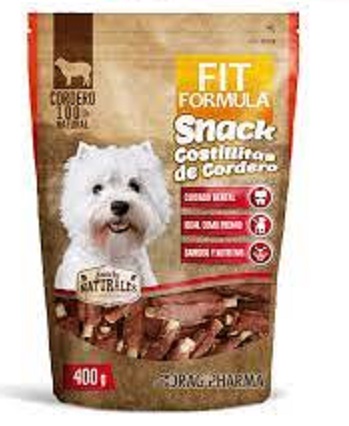 Snack Fit Fórmula Costillitas de Cordero 400 gr