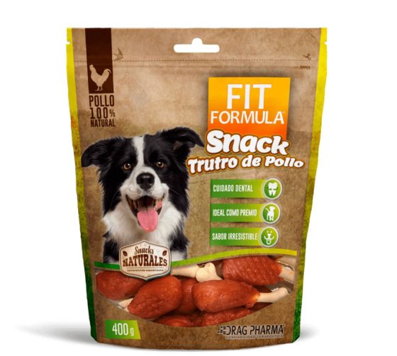 Snack Fit Fórmula Trutros de Pollo 400 gr