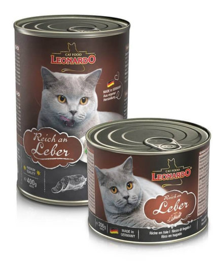 Lata Leonardo hígado 400 gr y 200 gr