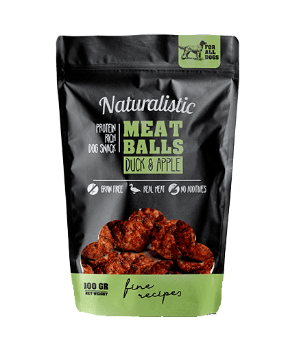 Naturalistic Meat Balls Snack Perros 100 gr