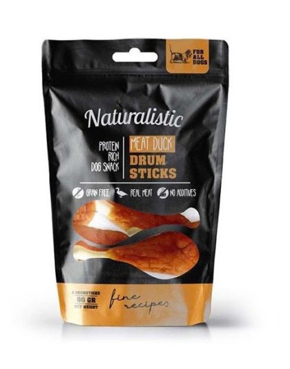 Naturalistic Meat Duck Snack para perros