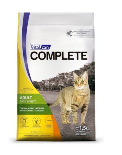 Vitalcan Complete Gato Adulto Control Peso 7,5 kg
