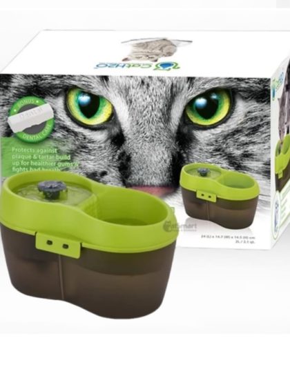 Cat H2O Fuente Verde Bebedero Para gatos 2L