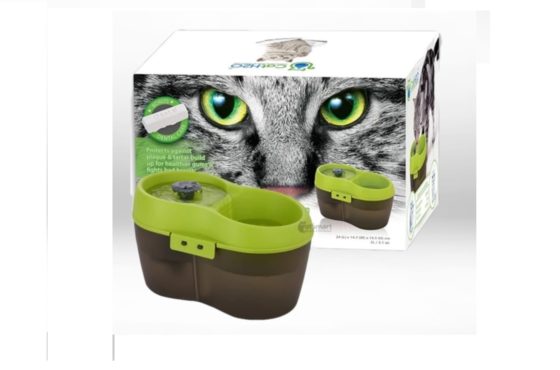 Cat H2O Fuente Verde Bebedero Para gatos 2L