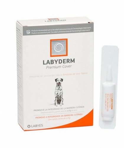 Labyderm Premium Cover Emulsión Cosmética En Sport On perros y gatos mas de 20 kg