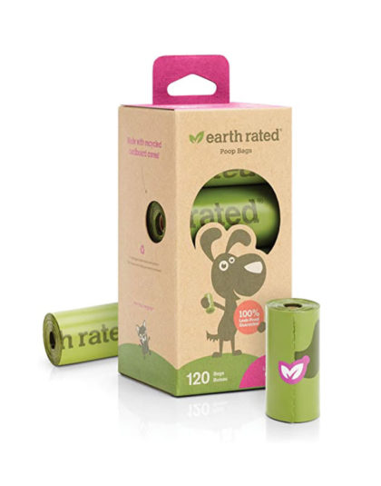 Earth Rated 8 Rollos De Recarga 120 Bolsas 13x9 Aroma Lavanta