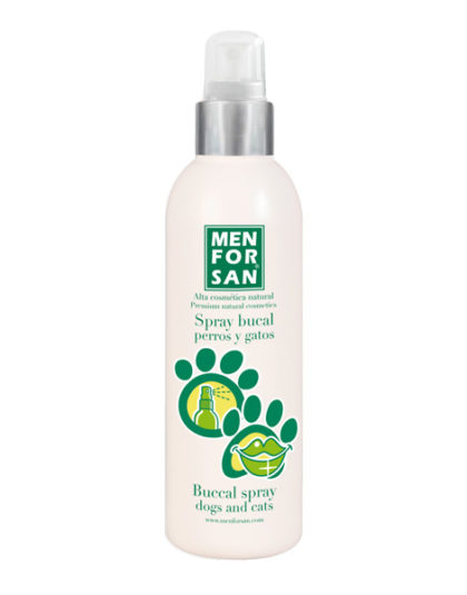 Men For San Spray Bucal 125 ml para perro y gatos