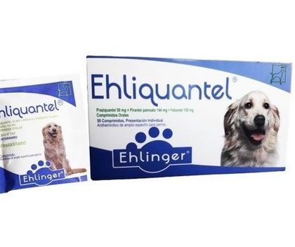 Ehliquantel Antiparacitario Interno Perros 10 kg