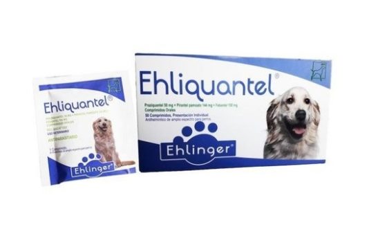 Ehliquantel Antiparacitario Interno Perros 10 kg