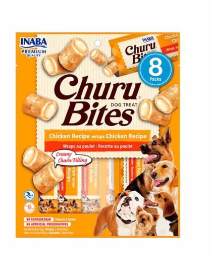 Inaba Churu Bites Pollo Snack para perros