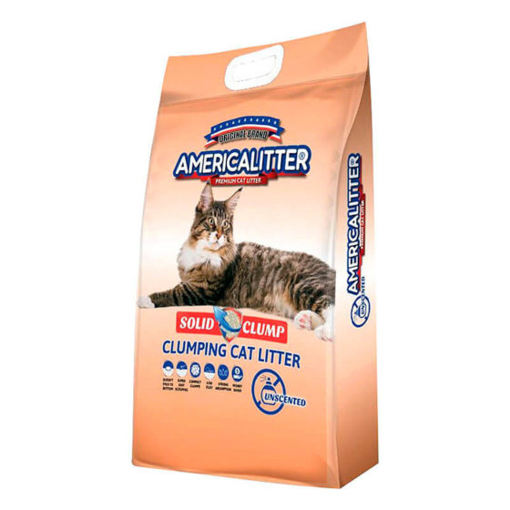 Arena Sanitaria America Litter Solid Clump 15 kg