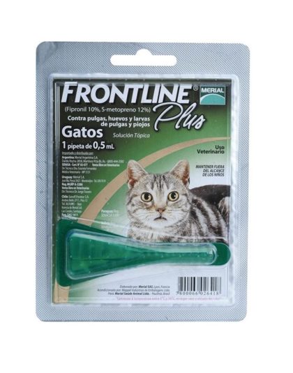 Frontline Plus Pipeta Antiparacitaria Externa para gatos