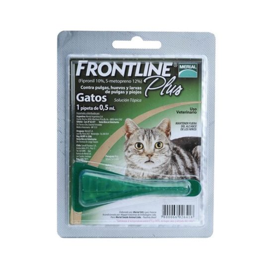 Frontline Plus Pipeta Antiparacitaria Externa para gatos