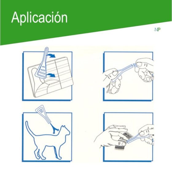 Frontline Plus Pipeta Antiparacitaria Externa para gatos - Imagen 2