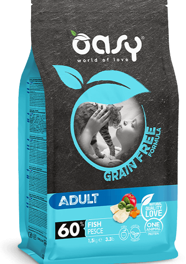 Oasy Gato Adulto Grain Free Pescado 7,5 kg
