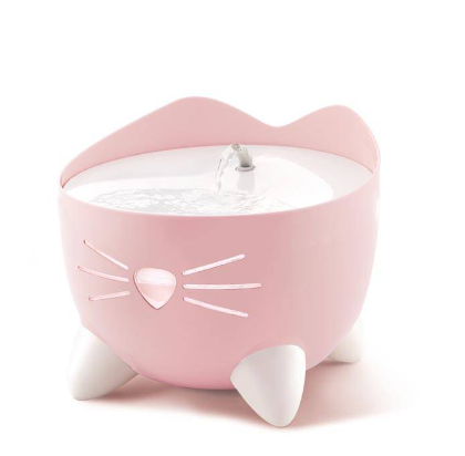 Cat it Pixi Fuente Bebedero Rosa Para gatos 2,5 lts
