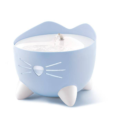Cat it Pixi Fuente Bebedero Azul Para gatos 2,5 lts