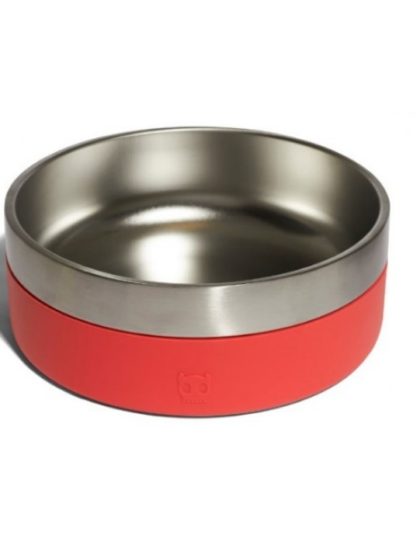 Plato ZeeDog Tuff Bowl Coral 1.2 Litros