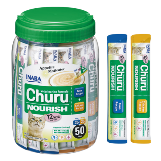 Tarro Churu Nourish Gato 50un