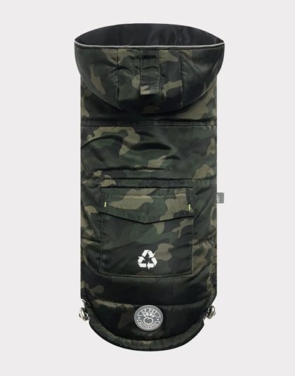 Parka Puff Recycled Camuflage