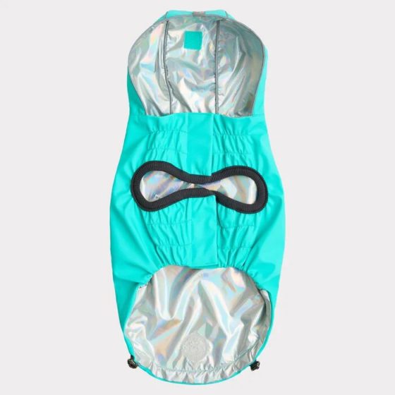 Impermeable Reversible Neon Aqua - Imagen 2