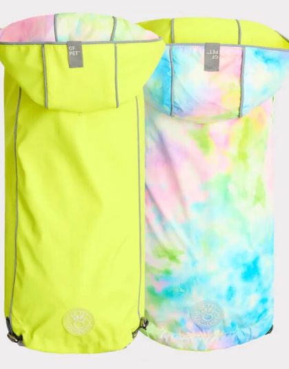 Impermeable Reversible Neon Amarillo