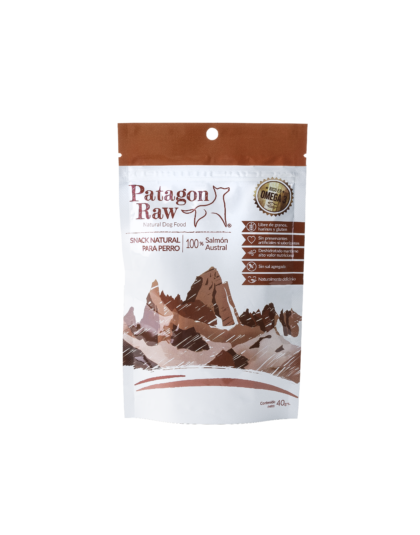 Snack Natural Para Perro Patagon Raw Salmon 40gr