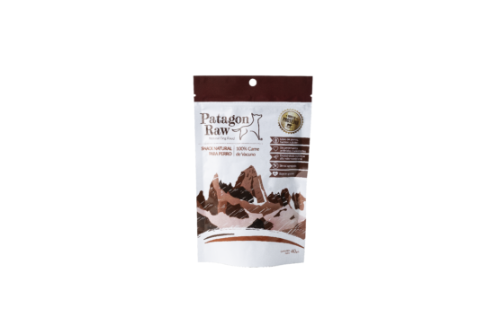 Snack Natural Para Perro Patagon Raw Vacuno 40gr