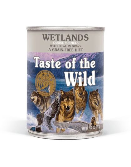 Taste of the Wild  Alimento Humedo Para Perro Wetlands 374gr