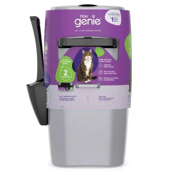 Litter Genie Pail Desing Plus Basurero para Arena Sanitaria