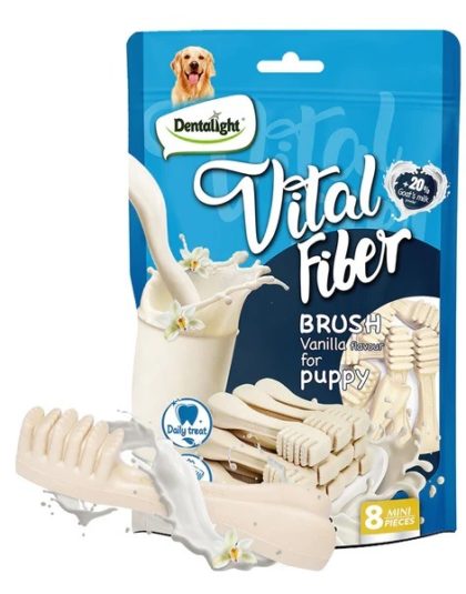 Snack Vital Fiber Dental Wellbar Puppy Vainilla