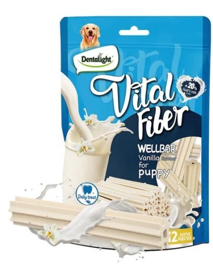 Snack Vital Fiber Dental Brush Puppy Vainilla