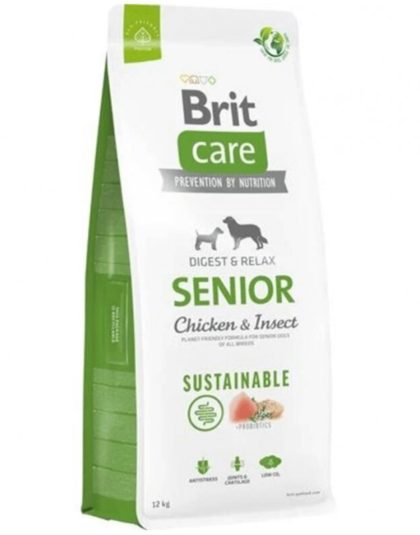 Brit Care Senior Chicken & Insect 12kg
