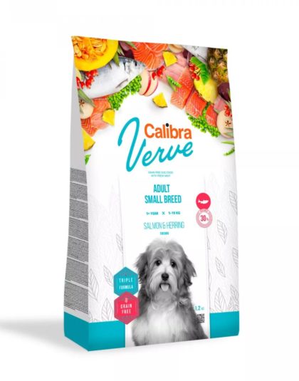 Calibra Dog Verve GF Adult Small Salmon&Herring 1,2kg y 6kg