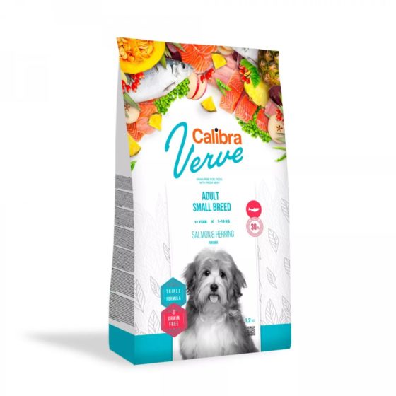 Calibra Dog Verve GF Adult Small Salmon&Herring 1,2kg y 6kg