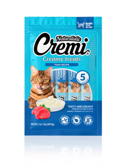 Naturalistic Cat Cremi Treats Tuna 60gr