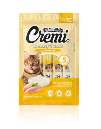 Naturalistic Cat Cremi Treats Chicken 60gr