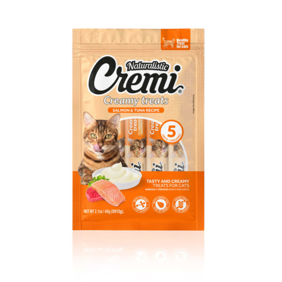 Naturalistic Cat Cremi Treats Tuna & Salmon 60gr
