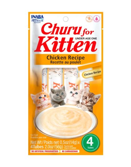 Churu Kitten De Pollo 4un