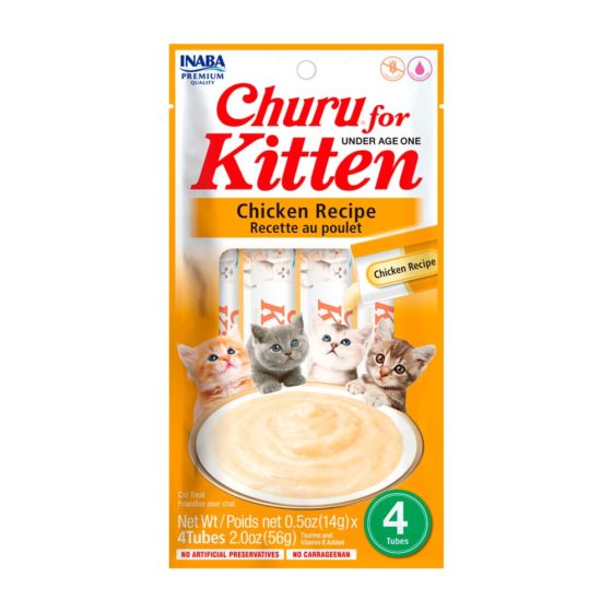 Churu Kitten De Pollo 4un