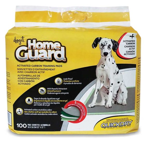 Dogit Home Guard Sabanilla Con Carbon Activado 100 Un