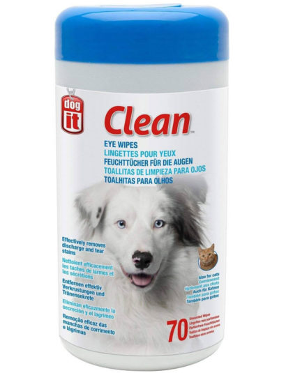 Dogit Toallitas Para Limpieza de Ojos 70 Un