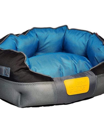 Cama Gigwi Place Redonda Gray/Blue L