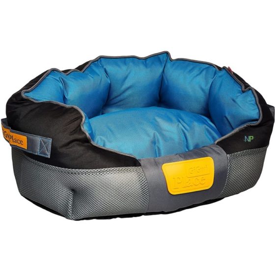 Cama Gigwi Place Redonda Gray/Blue L